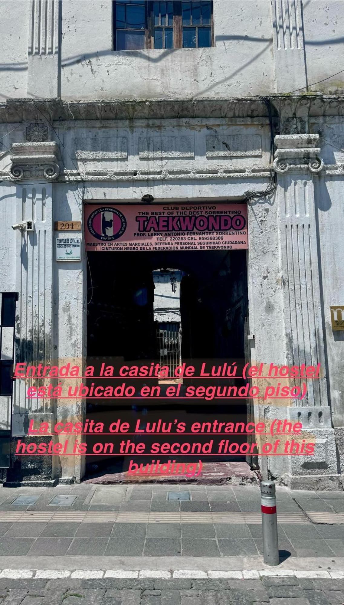 Hotel La Casita De Lulu Arequipa Exteriér fotografie